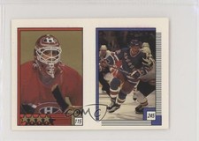 1988-89 O-Pee-Chee Album Stickers Patrick Roy Chris Nilan #115-245 HOF 08o5