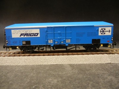 ACME 45079 H0 2-tlg. Wagenset Interfrigo Wagen der FS in blau