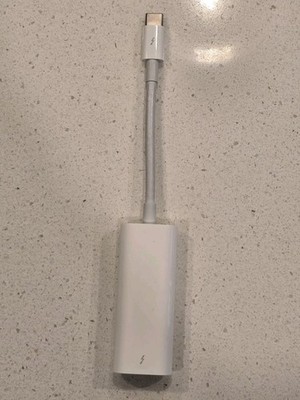Apple MMEL2AM/A Thunderbolt 3 USB-C to Thunderbolt 2 Adapter A1790 OEM Used