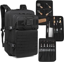 Chef Knife Bag Case, Professional Chef Knife Storage with 30 Pockets, Culina...