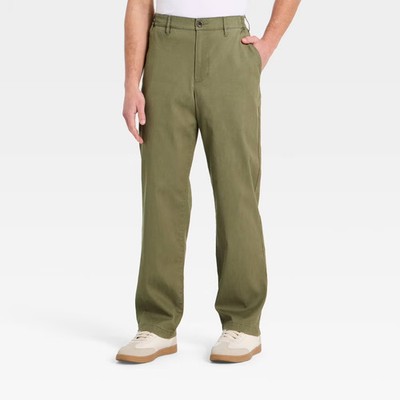 Men's Straight Leg Pull-On Pants - Goodfellow & Co