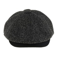 Tweed Schiebermütze für Herren, Wollmischung