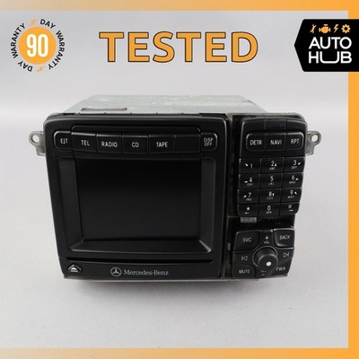 2001 Mercedes W220 S600 CL500 Navigation Command Comand Head Unit GPS CD OEM