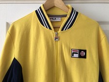 Fila..Bj (Bjorn Borg) Settanta Track Top, taglia XL,