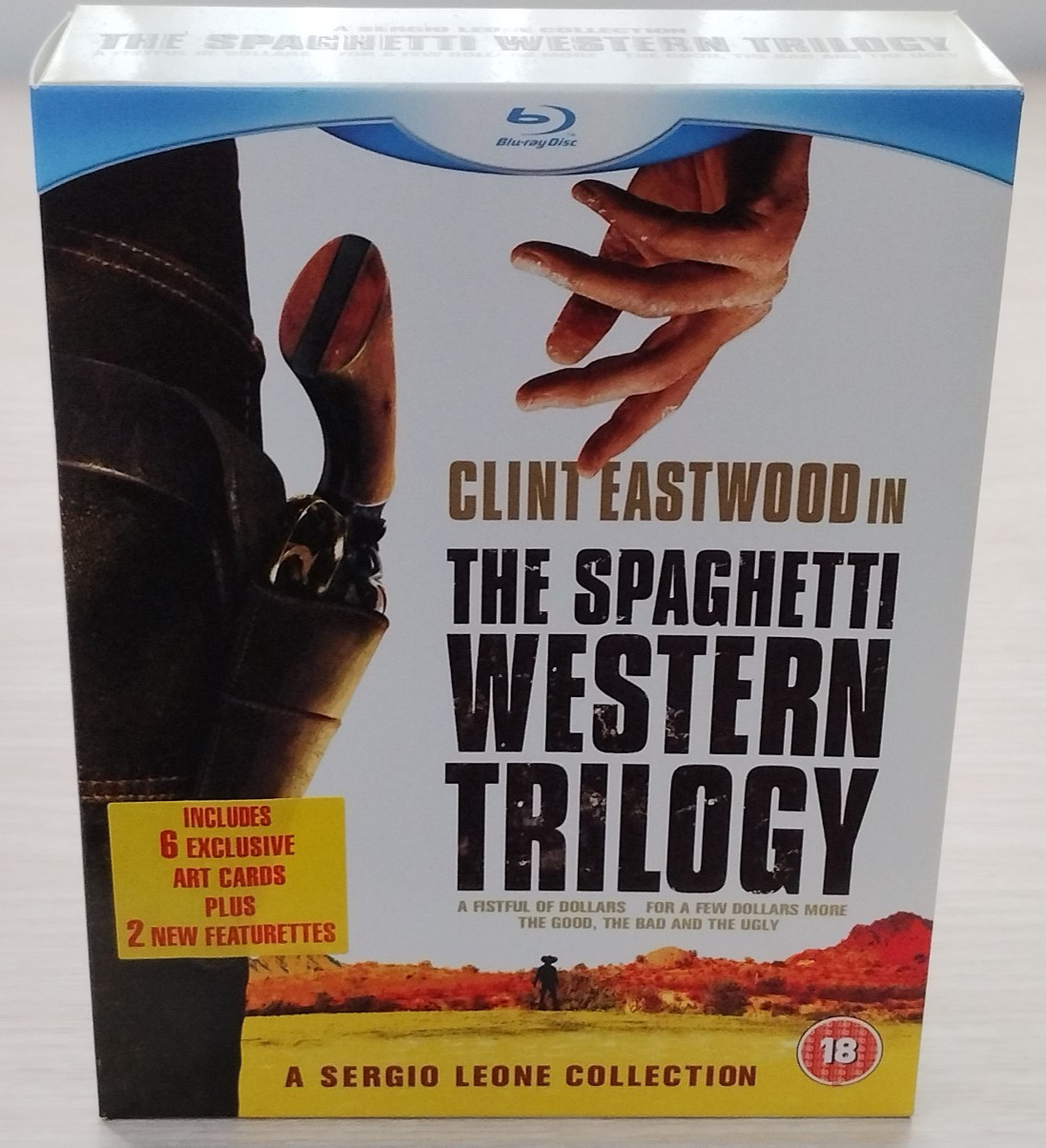 The Spaghetti Western Trilogy Blu-Ray Box Set In Mint Condition