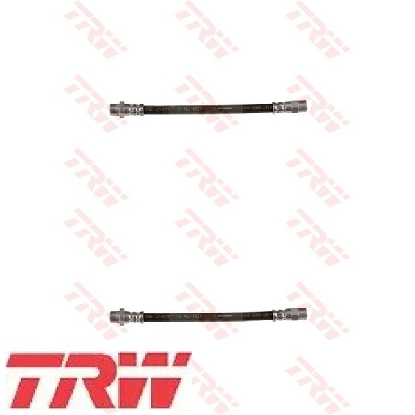 2X Bremsschlauch TRW PHA284 2 BremsschläUche Rechts Links Hinterachse FüR BMW-image