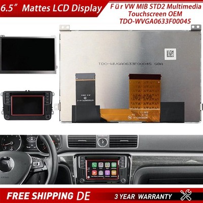 Mattes OEM LCD Display Für VW MIB STD2 Multimedia Touchscreen TDO-WVGA0633F00045