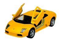 Welly Lamborghini Murcielago Gelb 1:34 Die Cast Metal Model Neu Im Kasten 42317