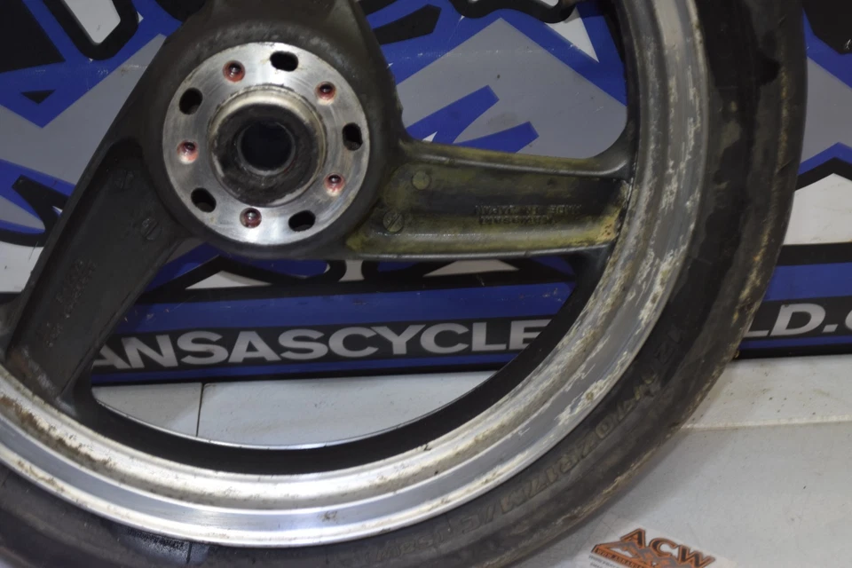 DF12 前轮圈 17x3.5 英寸 1999 川崎忍者 ZX11 Zx-11 Zx 11 1100 — 第 3/4 张图片