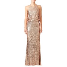 Badgley Mischka Blush Maria Gown