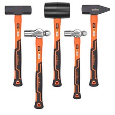 HORUSDY 5PC Hammer Set 16oz 32oz Ball Pein Sl...
