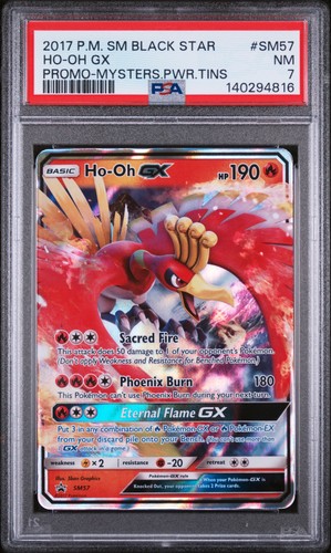 Ho-Oh-GX graded PSA 7 for sale on eBay