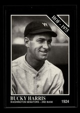 1991 The Sporting News Conlon Collection #61 Bucky Harris HOF (EX)(BAS)