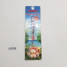 Hello Kitty U508 Hello Kitty Okinawa Sanrio 2000 Charm Keychain 1" Doll Japan