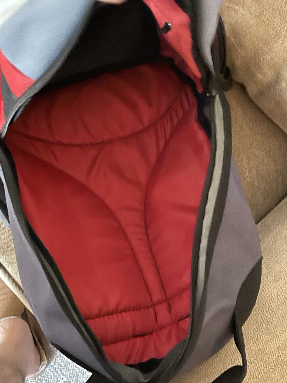 Adidas Red Black Gray Backpack Multiple Pocket 19… - image 23