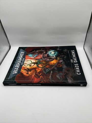Games Workshop Warhammer 40k Codex Chaos Daemons Libro Esercito SPEDIZIONE GRATUITA - Foto 7 di 7