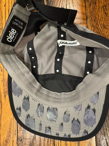 Ciele Athletics RDCapSC Velocity Box Running Hat Gray Black - NEW - Picture 3 of 3