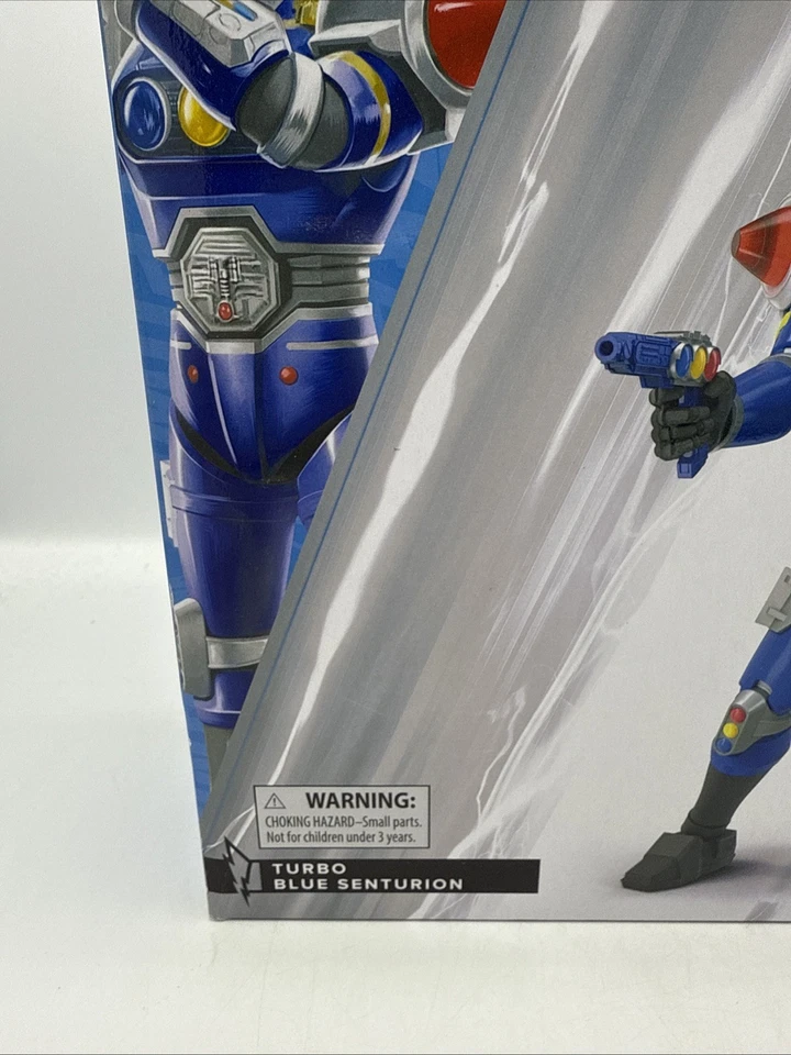 Power Rangers Lightning Collection Turbo Blue Senturion 6,6 pulgadas escala 6 pulgadas Foto 2 de 4
