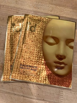 ID.AZ Dermastic Gold Fit Mask Lot of 2