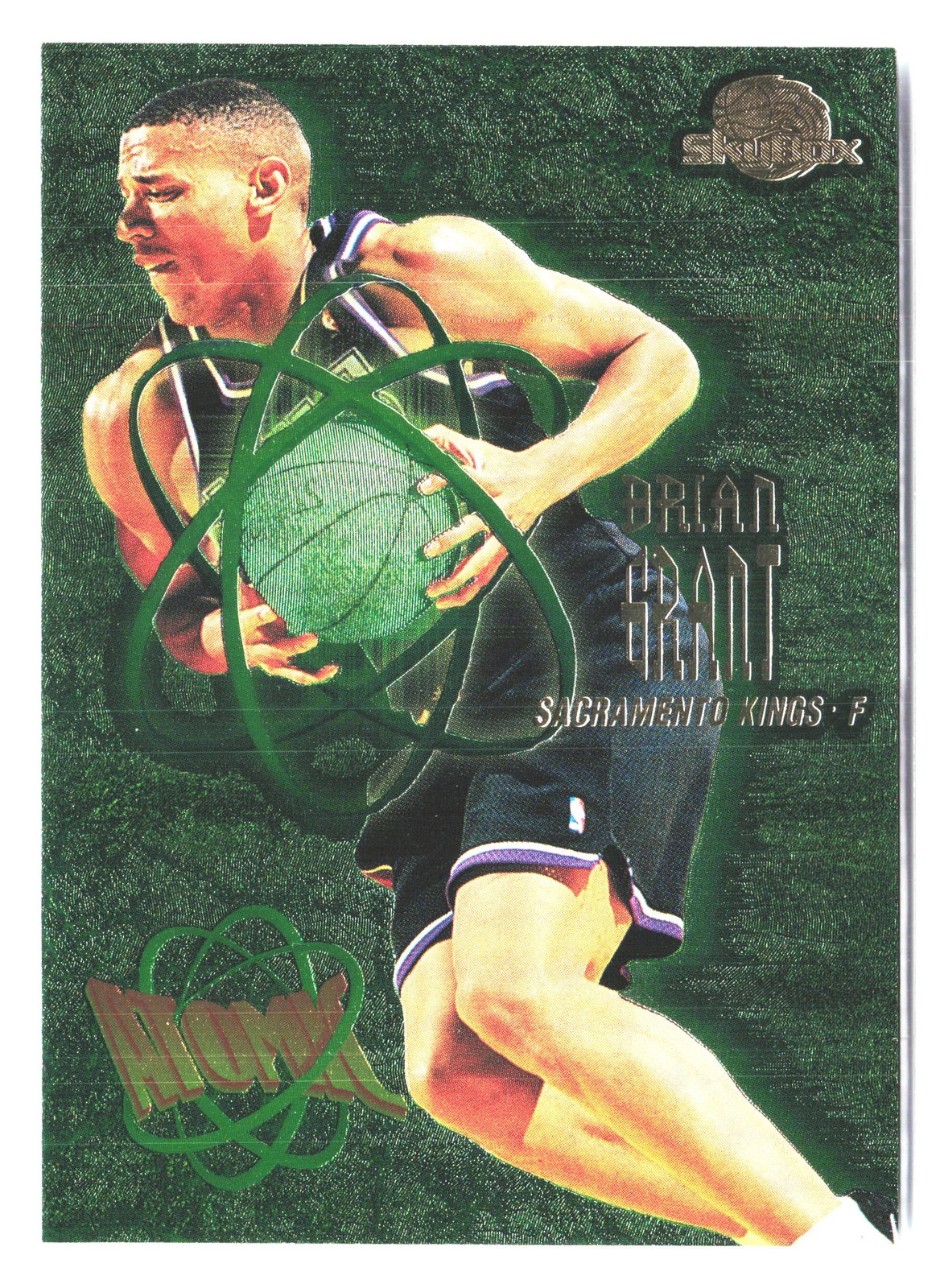 Brian Grant 1995-96 SkyBox Premium #A12 Atomic Sacramento Kings