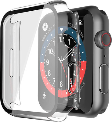 Misxi 2 Pack Hard PC Case with Tempered Glass Screen Protector Compatible with A