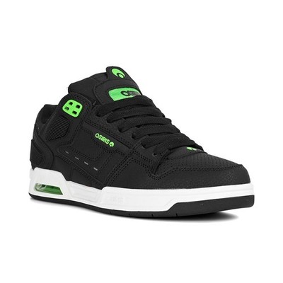 Osiris Peril Skateschuhe - Schwarz/Schwarz/Grün