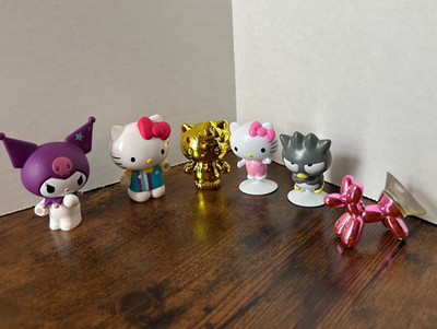 Hello Kitty And Assorted Figures 6 count set