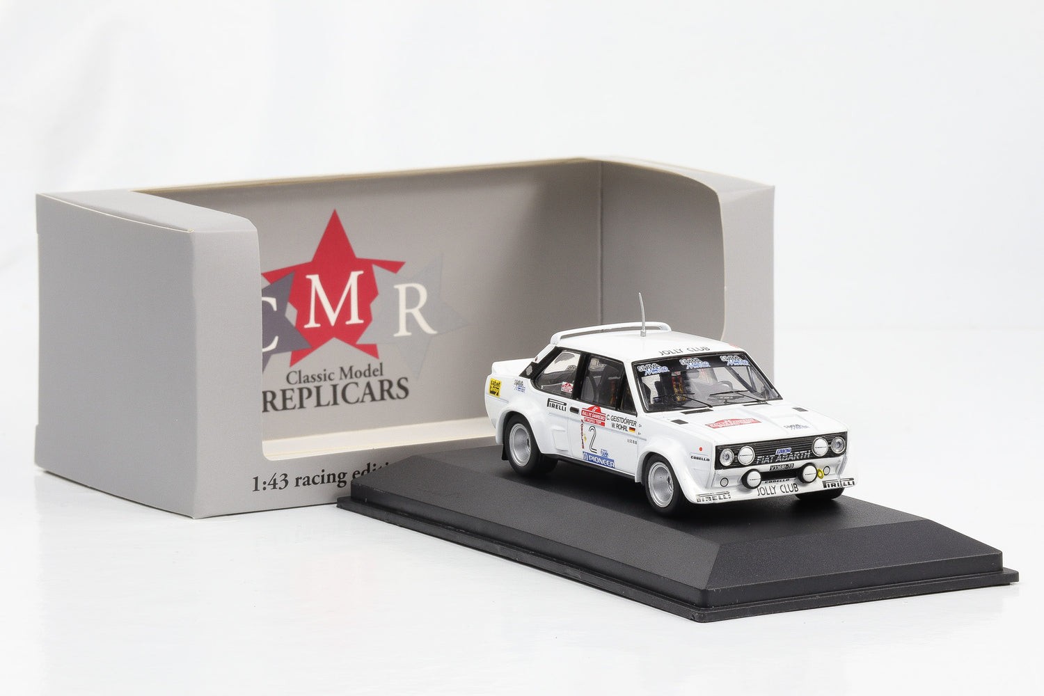 1:43 Fiat 131 Abarth #2 Rally Sanremo 1980 Röhrl, Geistdörfer CMR