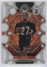 2023 Panini Mosaic Rookies White Sparkle Prizm Jordan Battle #338 0xh3