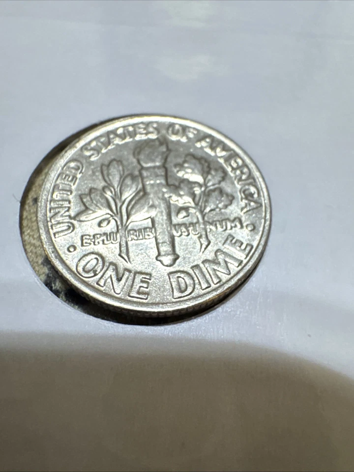 1983-P Roosevelt Dime Business Strike With Doubling On In God We Trust - Image 2 of 3