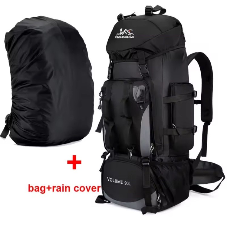 Sac à dos randonnée étanche en nylon ripstop de grande capacité
