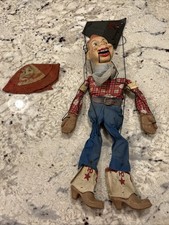 1950 Unitrol Marionette Puppet Howdy Doody Doll With Howdy Doody Felt Hat