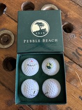 Pebble Beach Callaway Golf Ball Set Of 4 - Collectable Golf Balls
