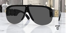 VERSACE VE4391 GB1 87 Black Dark Grey 48 mm Men's Sunglasses