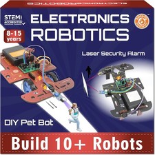 STEM Robotics Kit for Kids 10in1 Electronics Science Projects for Ages 8-12