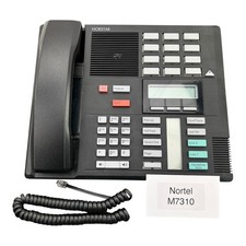 Nortel Norstar M7310 Black Corded Business Office Phone Speakerphone Display