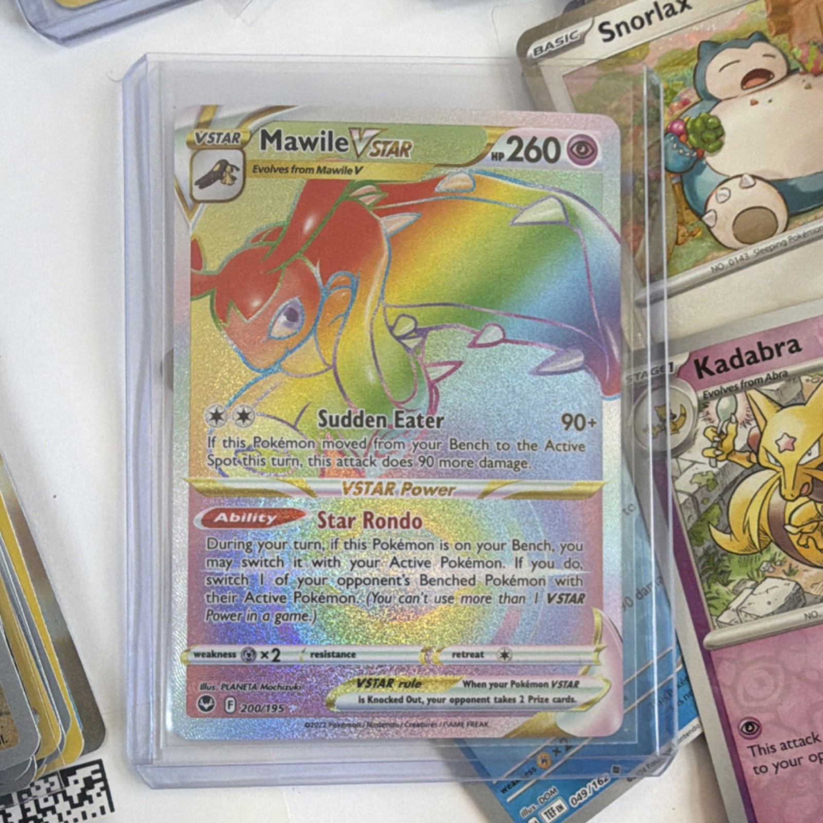 Pokémon Mawile VSTAR 200/195 Swsh12 Silver Tempest Secret Rare Full Art Holo