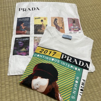 PRADA 2017 CONTINUOUS INTERIOR Tシャツ PRADA 2017 CONTINUOUS INTERIOR Tシャツ PRADA 2017 CONTINUOUS