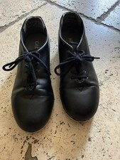 Capezio 443C EUC Girls Black Tap Shoes - Size 1