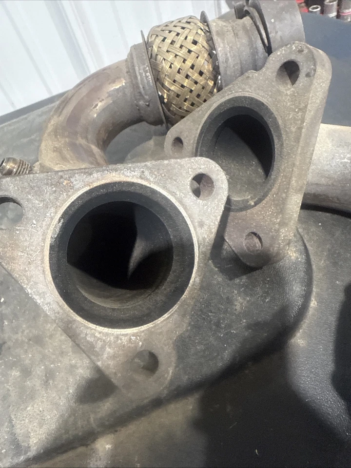 2011-2014 FORD F350 F250 6.7L TURBO Left & Right Side Manifold To Turbo Up Pipe - Image 3 of 4