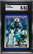 1990 Score - Dan Marino #13 Graded SGC 8.5 NM MT+