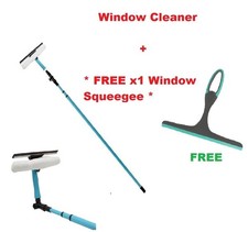 3.25m Telescopic Heavy Duty Window Cleaner for Window and Glass Extendable Pole