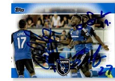 2017 Topps MLS Blue /99 Pick A Card All Autographed