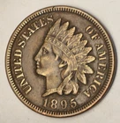 1895 Indian Head Penny Cent- Full Liberty!