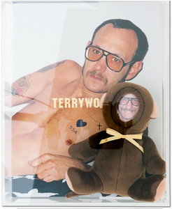 TERRY WORLD photo book & orig Photo, SIGNED w TerryBear - Similar to Nan Goldin