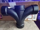 Charlotte Pipe 3" ABS Double Wye ABS 00611  1000HA