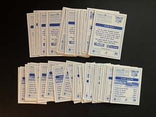 Merlin Premier League 99 Job Lot/Bundle x 50 Football Stickers