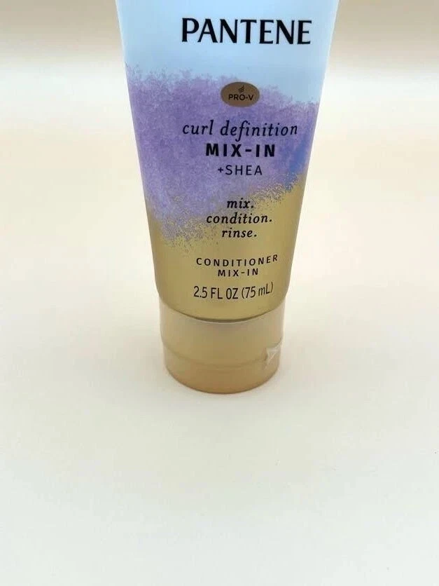 Pantene Curl Definition Mix In Shea Conditioner 2.5oz Defines Curls - 4 PACK - Image 3 of 4