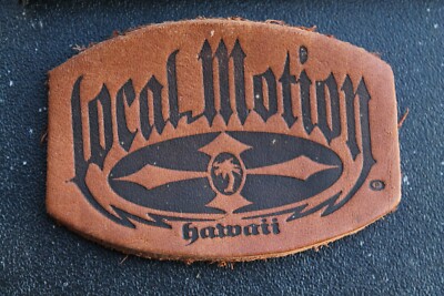 Local Motion Surfboards Hawaii Cross Genuine Leather Vintage