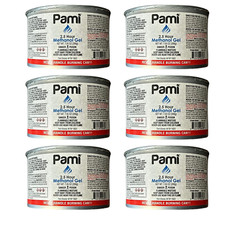 Pami 7-Ounce Methanol 2.5 Hour Cooking Fuel Food Warming Chaffing Dish Can 6 pk